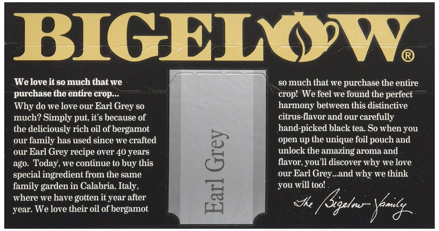 Bigelow Tea Earl Grey 40Bg
