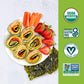 Gimme - Sea Salt & Avocado Oil - Big Sheets - Organic Roasted Seaweed Sheets - Keto, Vegan, Gluten Free- Healthy On-The-Go Snack