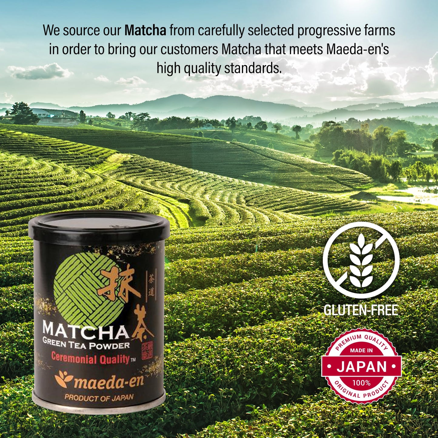 Maeda-En Ceremonial Matcha Green Tea Powder 28G Japanese Origin 100% For Latte Smoothies And Baking 18422 1Pk