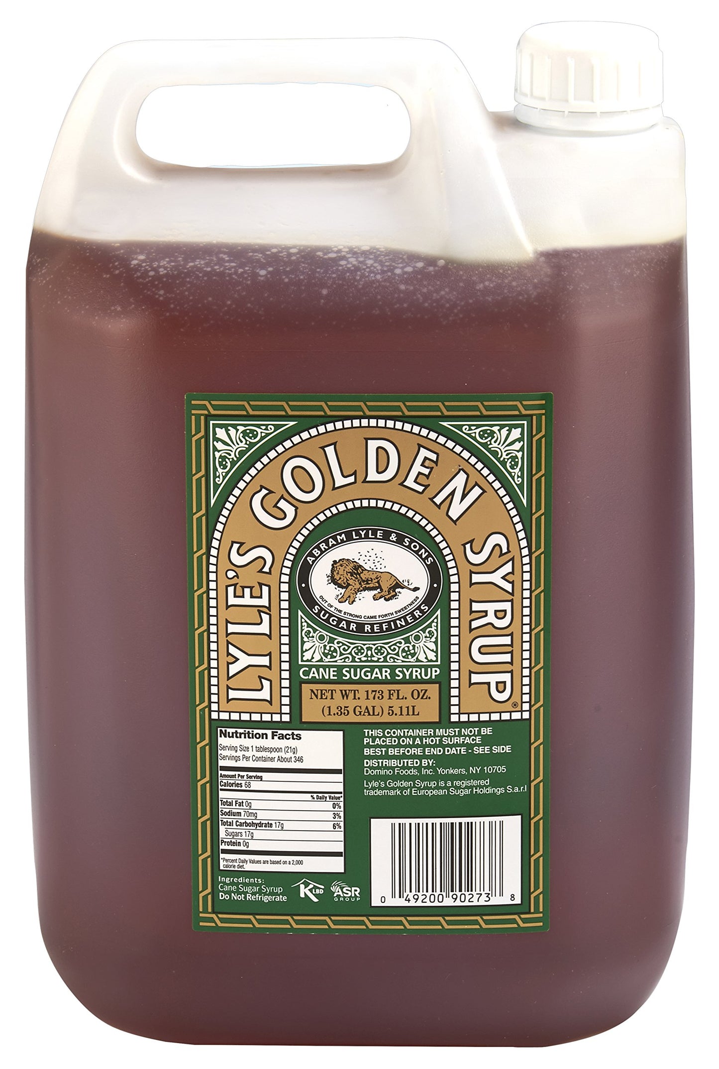 Lyles Golden Syrup (Foodservice) (Poly Container)  173 Ounce