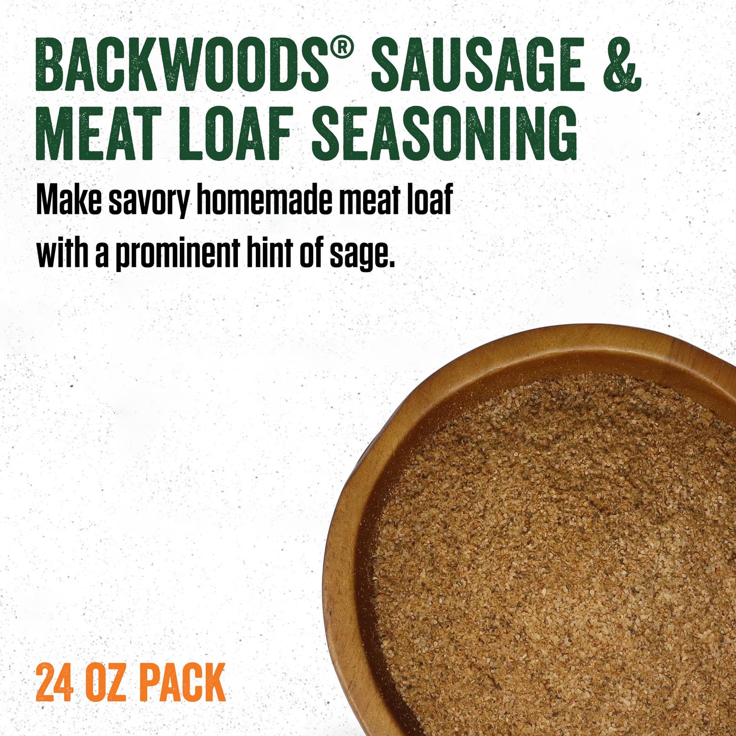 LEM Products Backwoods Sausage and Meatloaf Seasoning, Ideal for Wild Game and Domestic Meat, Seasons Up to 96 Pounds of Meat, 2