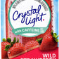 Crystal Light On The Go Wild Strawberry with Caffeine, 10 Packets, 1.1 Ounce (Pack of 4)