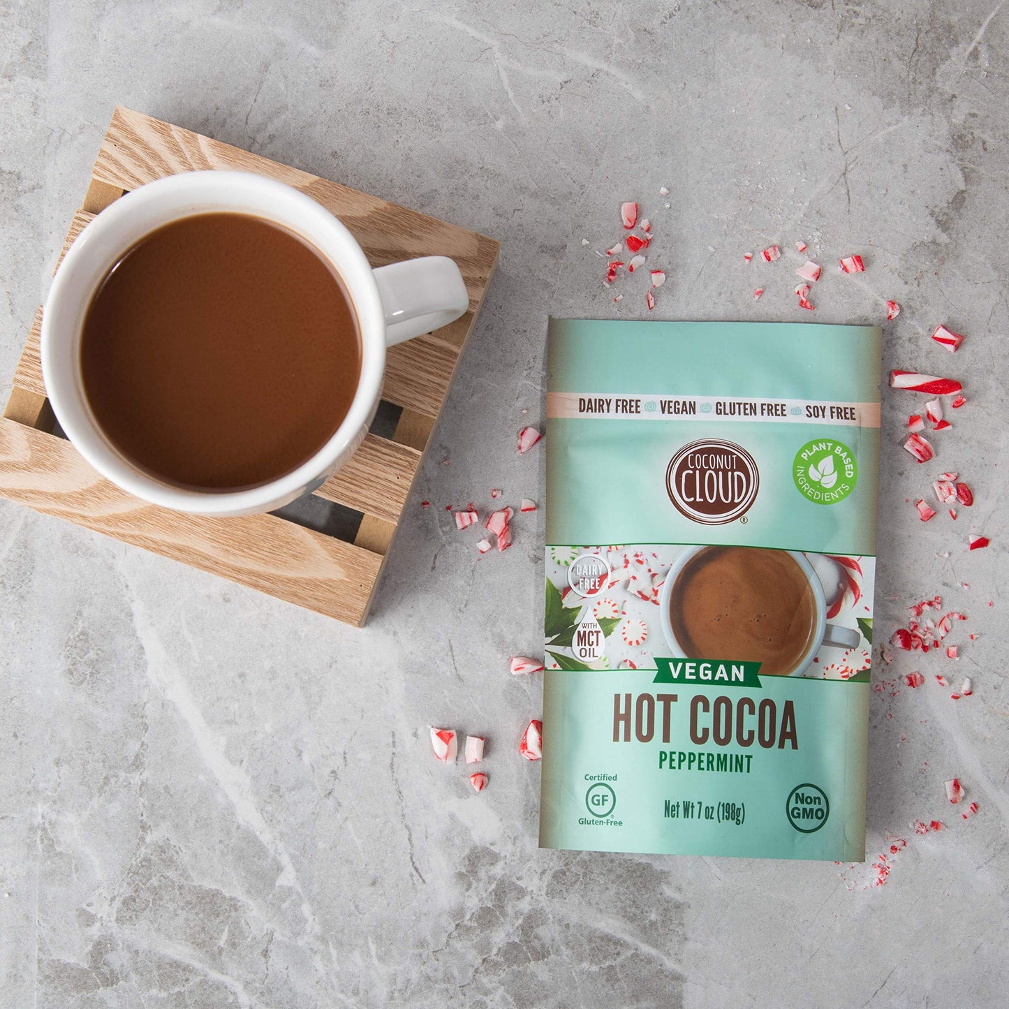 Coconut Cloud: Dairy Free Instant Drink  Delicious, Vegan, Non-Gmo, Natural, Coconut Powdered Milk  Mct Oil (Just Add Water  Enj