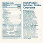 Kate Farms Organic High Protein Chocolate Shake, 25g Protein, 11 oz (12 Pack) - 6g Fiber, 27 Vitamins & Minerals, 0g Sugar