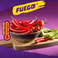 Takis Fuego Rolled Tortilla Chips, Hot Chili Pepper & Lime, 17 oz Fiesta Size Bag