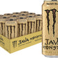 Monster Energy Java Monster Coffee + Energy Drink, 15 oz, 12 Pack, Yellow, Model 070847831037