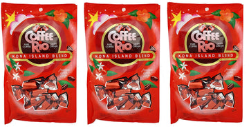 Adams & Brooks Coffee Rio Coffee Candy Pack Of 3 - Coffee Caramels 5.5 Ounces - Made With Real Coffee And Cream, Kosher Candy (K