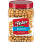 Fisher Snack Sea Salt Dry Roasted Peanuts, 36 Ounces, No Artificial Colors Or Flavors