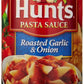 Hunt's, Pasta Sauce, Roasted Garlic & Onion, 24oz Can (Pack of 6)