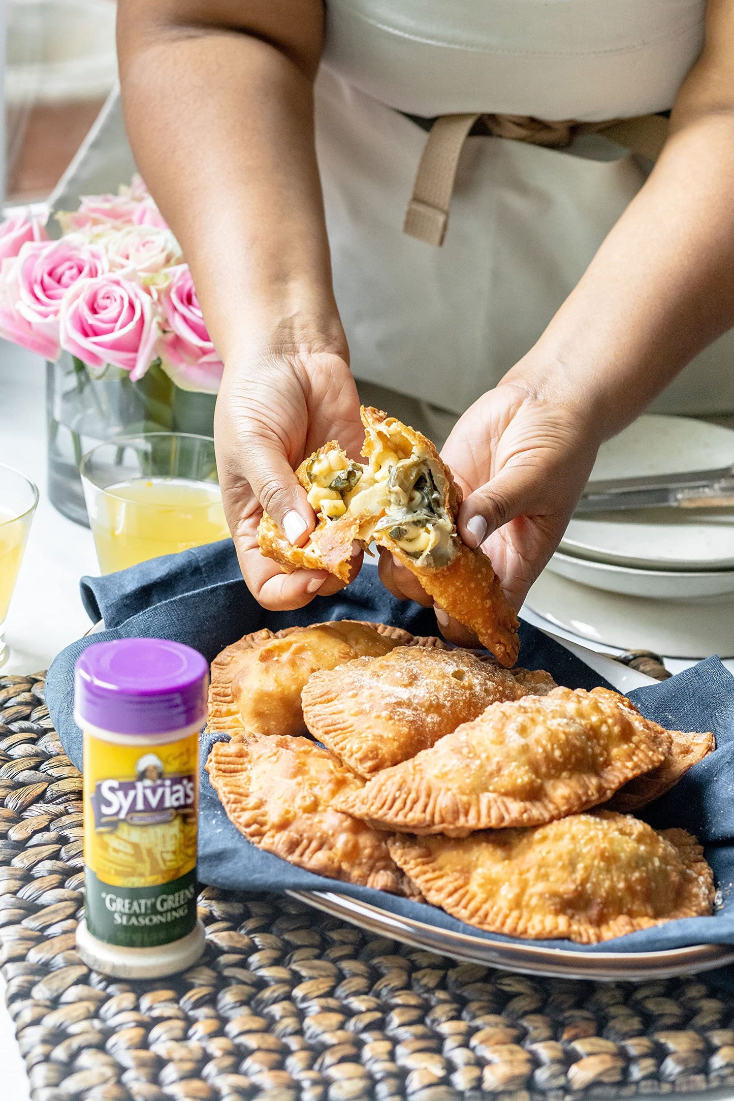 Sylvia's Seasoning Variety Pack - 3 The Sylvias Way! (Great! Greens Seasoning 5.25oz, Soulful Seasoned Salt 7oz, Secret Seasonin