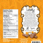 Lovely Candy Co. Mango Ginger Chews, Made with Real Ginger, Individually Wrapped, 5oz (6-Pack) | Gluten-Free, Non-GMO, NO Artifi