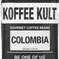Koffee Kult Colombian Medium Roast Coffee Beans 100% Single Origin Colombia Arabica Whole Bean (Whole Bean, 32Oz)
