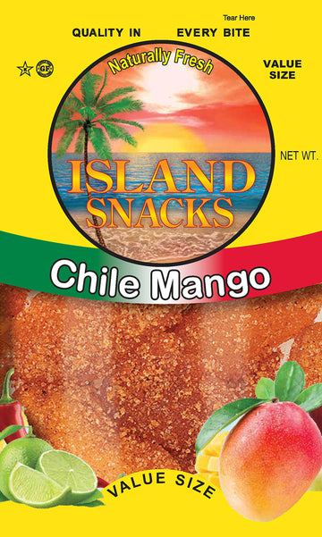 Island Snacks Dried Chile Mango Fruit Slices, 4 Ounce (Pack of 6) – Quality Flavor in Every Bite