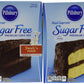 Pillsbury Sugar Free Cake Mix Value Bundle - 1 Box Sugar Free Devil'S Food Cake & Classic Yellow Cake