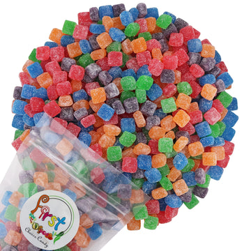Firstchoicecandy Sour Chewy Cubes Candy (5 Pound, Assorted)