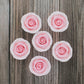 Global Sugar Art Premium Edible Roses, Pink, Unwired, Medium 1.5 Inches, 12 Count By Chef Alan Tetreault