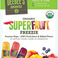 Deebee's 100% Organics Super Fruit Freezie Frozen Juice Bars - Grape, Strawberry and Tropical Fruit Popsicles - Nut, Gluten and 