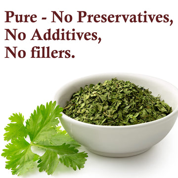 The Spice Way Cilantro Leaves - 1.25 Oz - All-Natural Dried Cilantro Leaf Flakes, Perfect For Adding A Burst Of Aroma And Taste