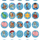 HAPPY CHOICES Edible Cupcake Toppers - Classic Story Theme, 30 Count, Wafer Paper
