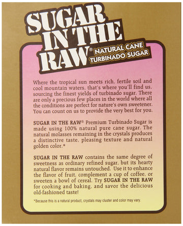 Sugar In The Raw Natural Cane Turbinado Sugar 4 Oz