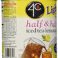 4C Zero Sugar Powdered Drink Mix, Half & Half, 22 Quarts, Family Sized Cannister, 13.9 Ounce, Low Calorie