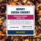 Tiesta Tea Merry Cocoa Cherry Herbal Tea, Caffeine Free, 2 Ounce Pouch, Brew Up to 25 Cups, Holiday Edition