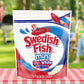 SWEDISH FISH Mini Red, White & Blue Soft & Chewy Candy, Bulk Candy, 4 - 1.8 lb Bags