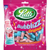 Lutti Original Bubblizz Bubblegum Flavored Flavored Fizzy Candy From France
