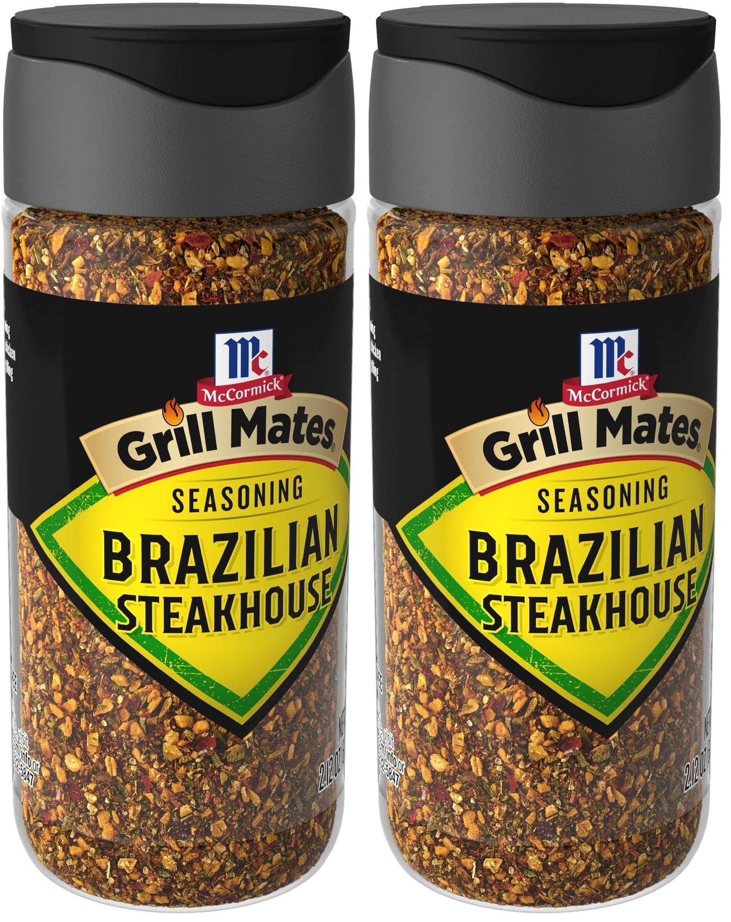 McCormick Grill Mates Brazilian Steakhouse Seasoning, 2.12 oz (Pack of 2)