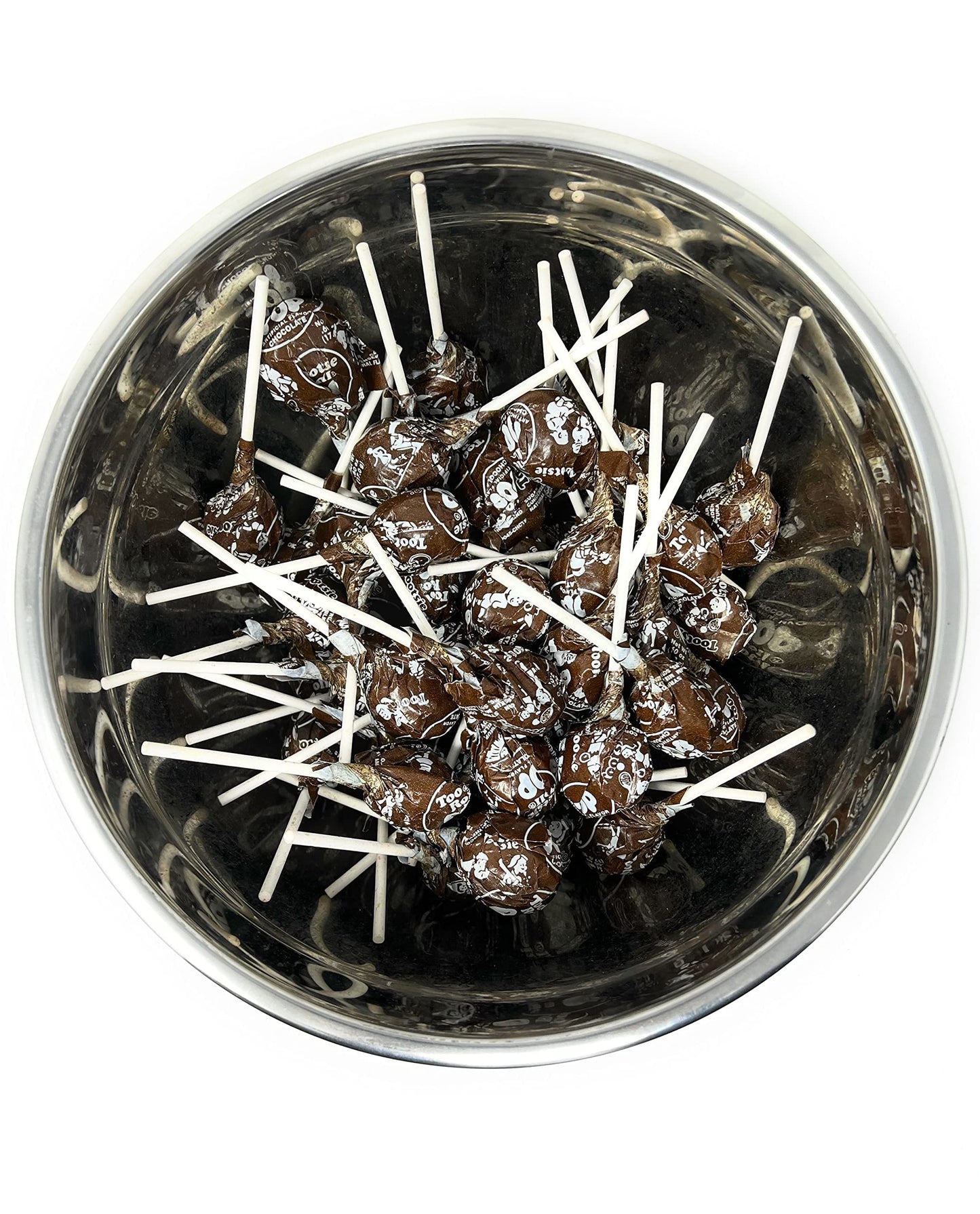 Chocolate Pops Bulk Candy 50+ Count Lollipops Suckers Variety Brown Only Value Pack Aprox. 2.25 Lbs (36 Oz)