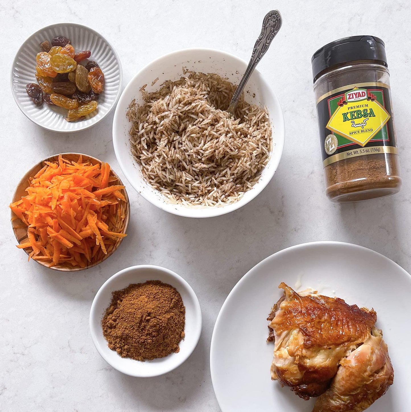 Ziyad Enhanced Kabsa Spice Blend, 5.5 Ounce