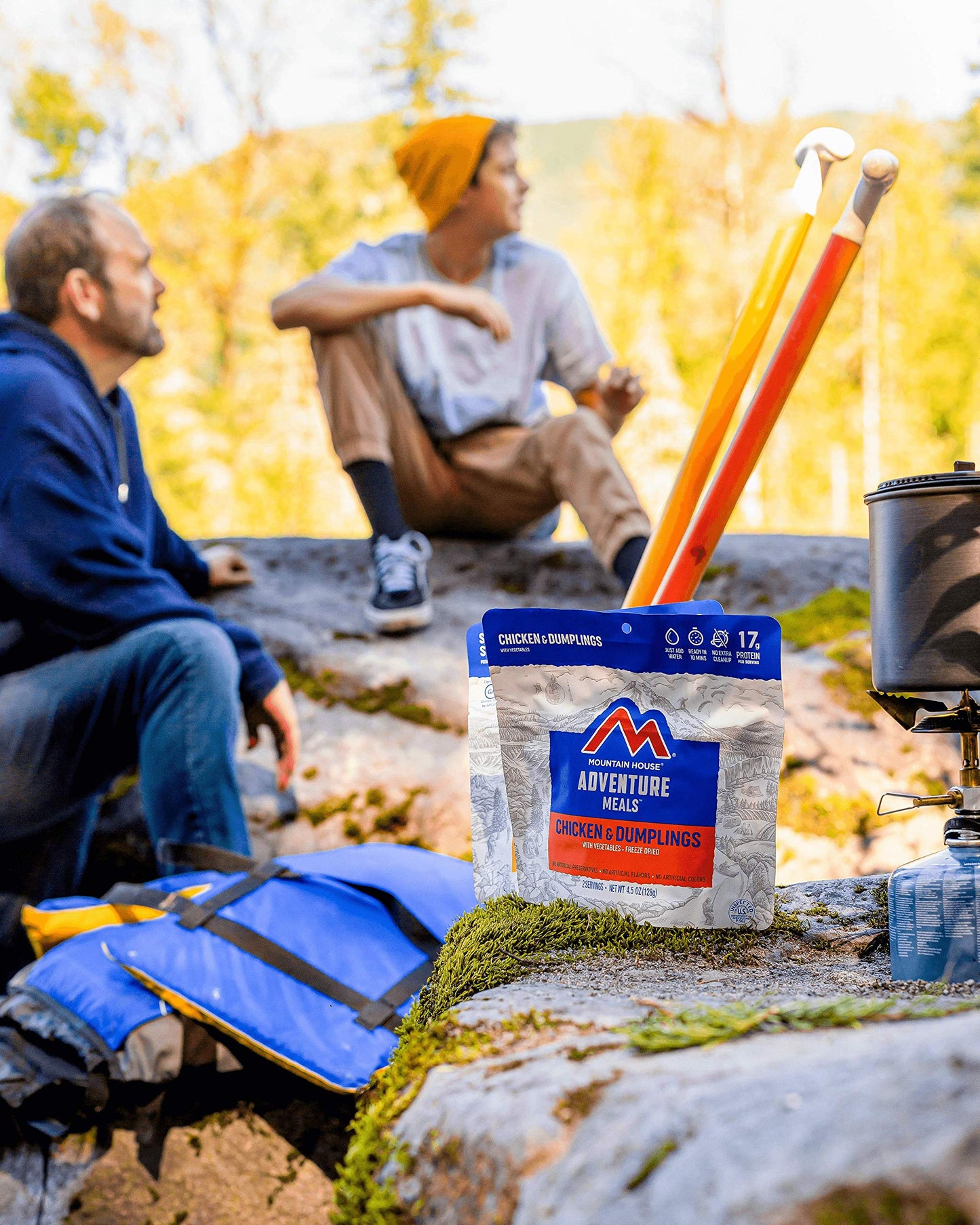 Mountain House Chicken & Dumplings | Freeze Dried Backpacking & Camping Food |6-Pack