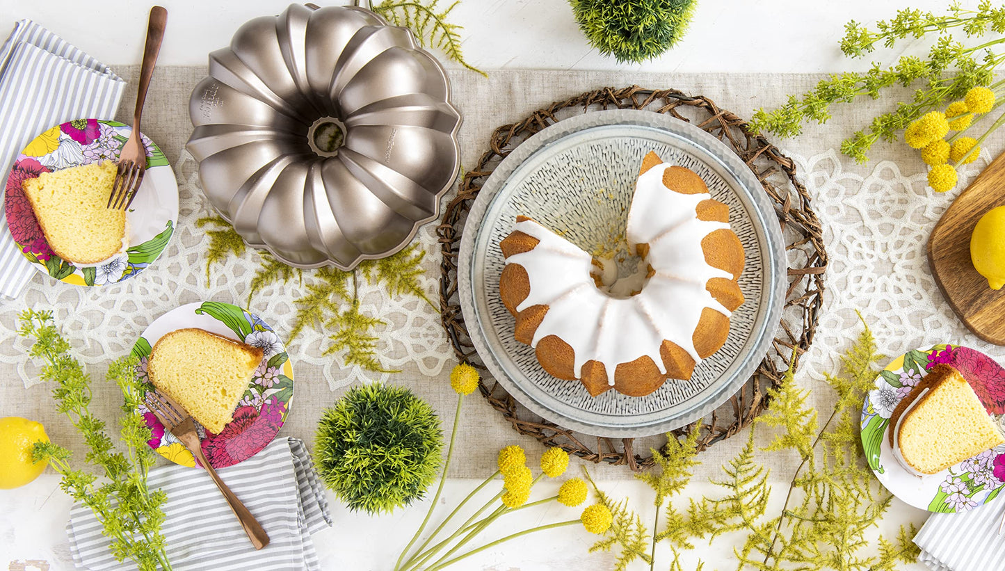 Nordic Ware Bundt Cake Mix, Lemon Buttermilk, 32.96 oz, Brown, Model 77714
