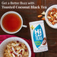 The Republic of Tea HiCAF Toasted Coconut Black Tea, 50 Count, High Caffeine