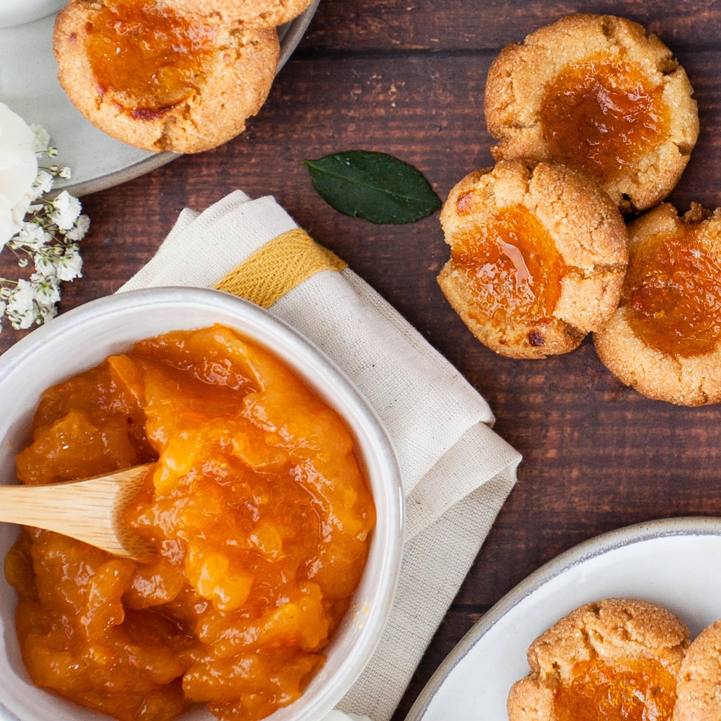 Bionaturae Organic Apricot Fruit Spread - Jelly Organic, Non-Gmo, Usda Certified, No Sugar Added, No Preservatives, Organic Frui