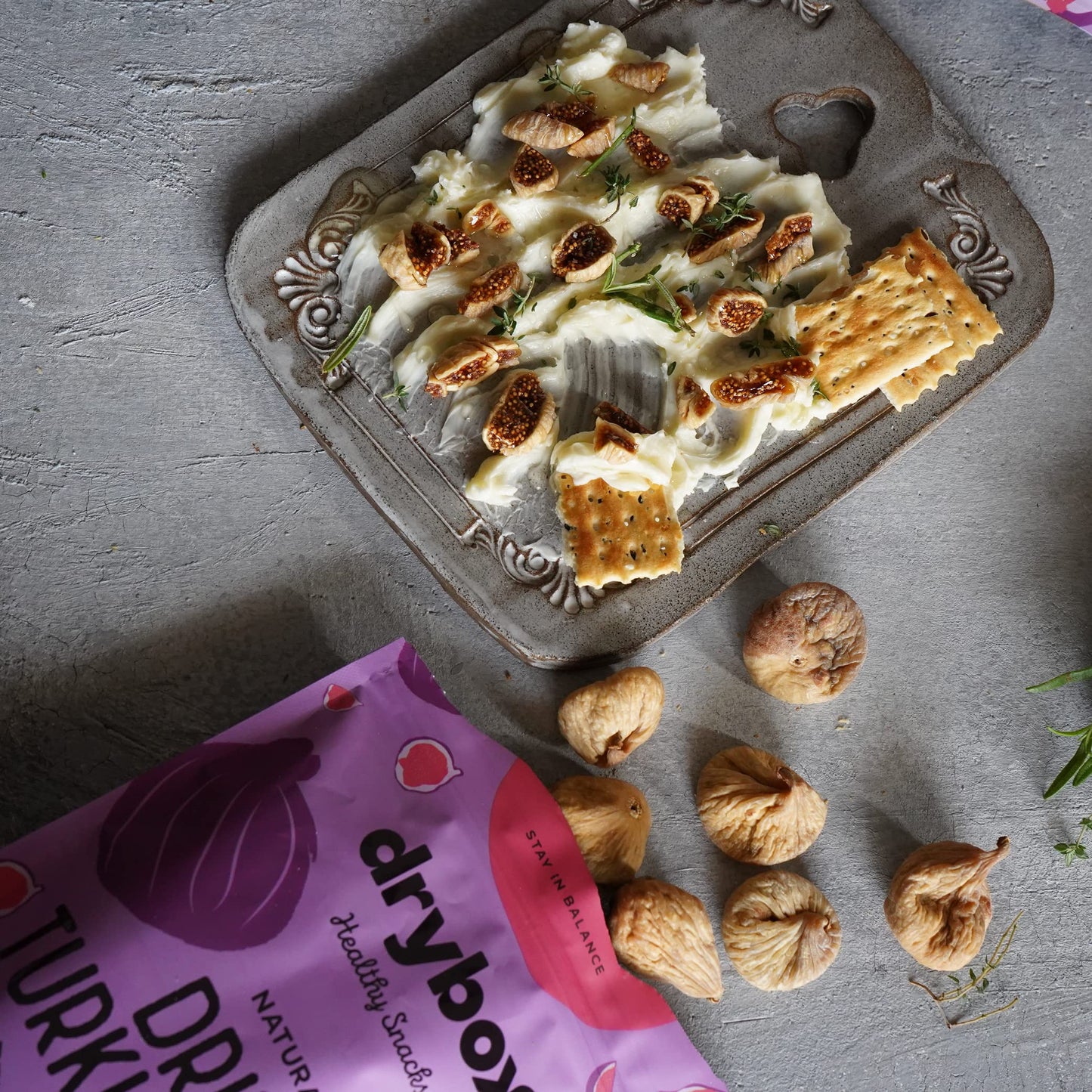 Drybox Organic Turkish Dried Figs 2 Pack, Smyrna Fig No Sugar Added Unsulfured Unsweetened Non-GMO - Dried Fruit for Snacking 1
