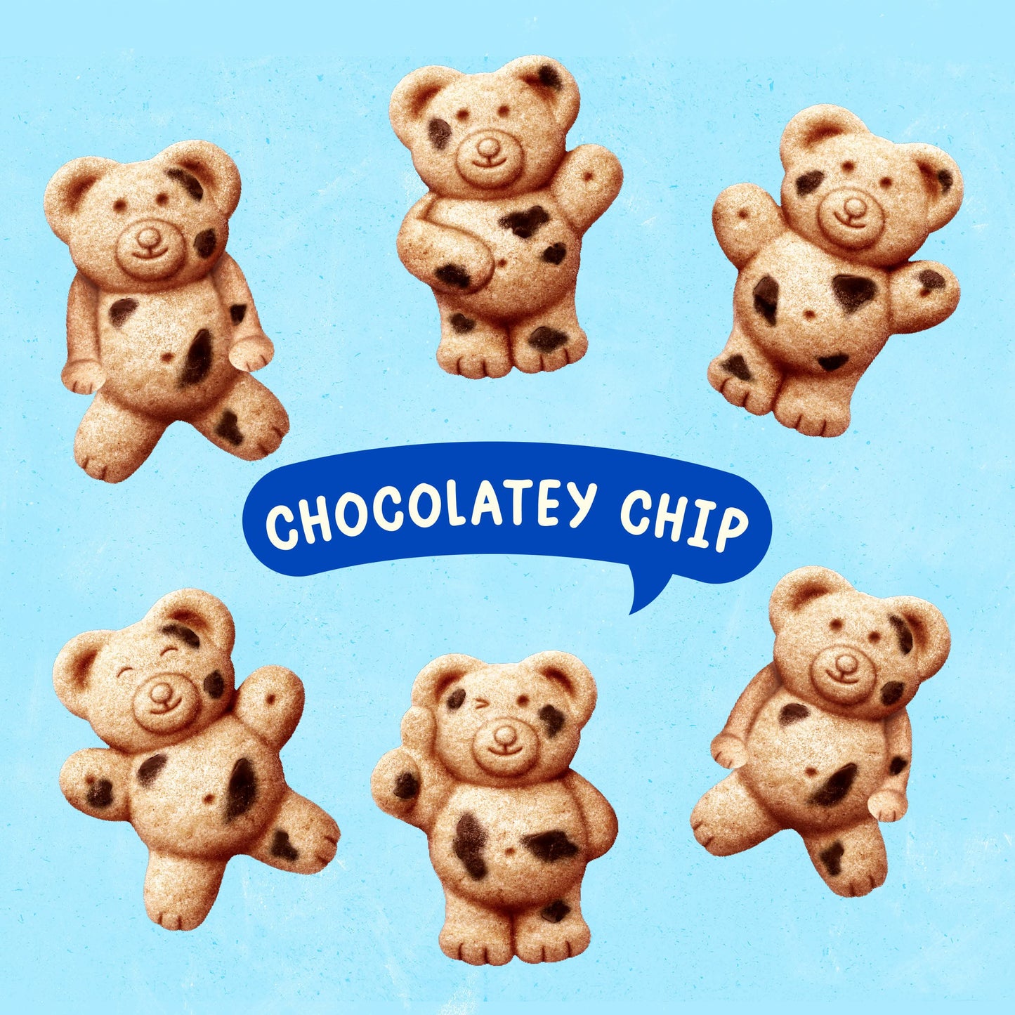 Teddy Grahams Chocolatey Chip Graham Snacks, 10 Oz