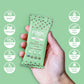 Feel Vegan Protein Bars | Mint Chocolate Chip | Keto | Gluten Free | Organic | Chaga Mushroom | 15G Plant Protein | Low Carb | High Protein | Dairy Free | Low Sugar | Grain Free | Nut Free | Soy Free