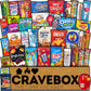 Cravebox Snack Box Variety Pack Care Package - Christmas   Gift Basket Boxes Pack Mature-Themeds Kids Grandkids Guys Girls Women Men Boyfriend Candy Birthday