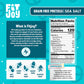 FitJoy Sea Salt Pretzels (Pack of 6, 5 Oz) - Dairy, Nut & Gluten Free Snacks - Grain Free Cassava Root & Chickpea Flour Vegan Pr