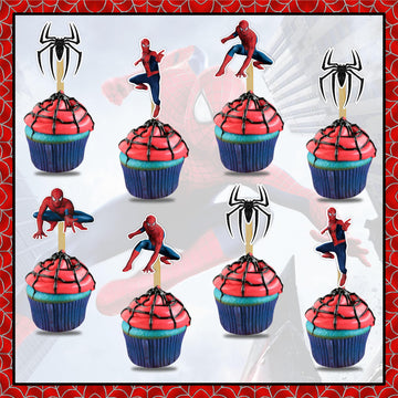 Spidrmn Cupcake Topper