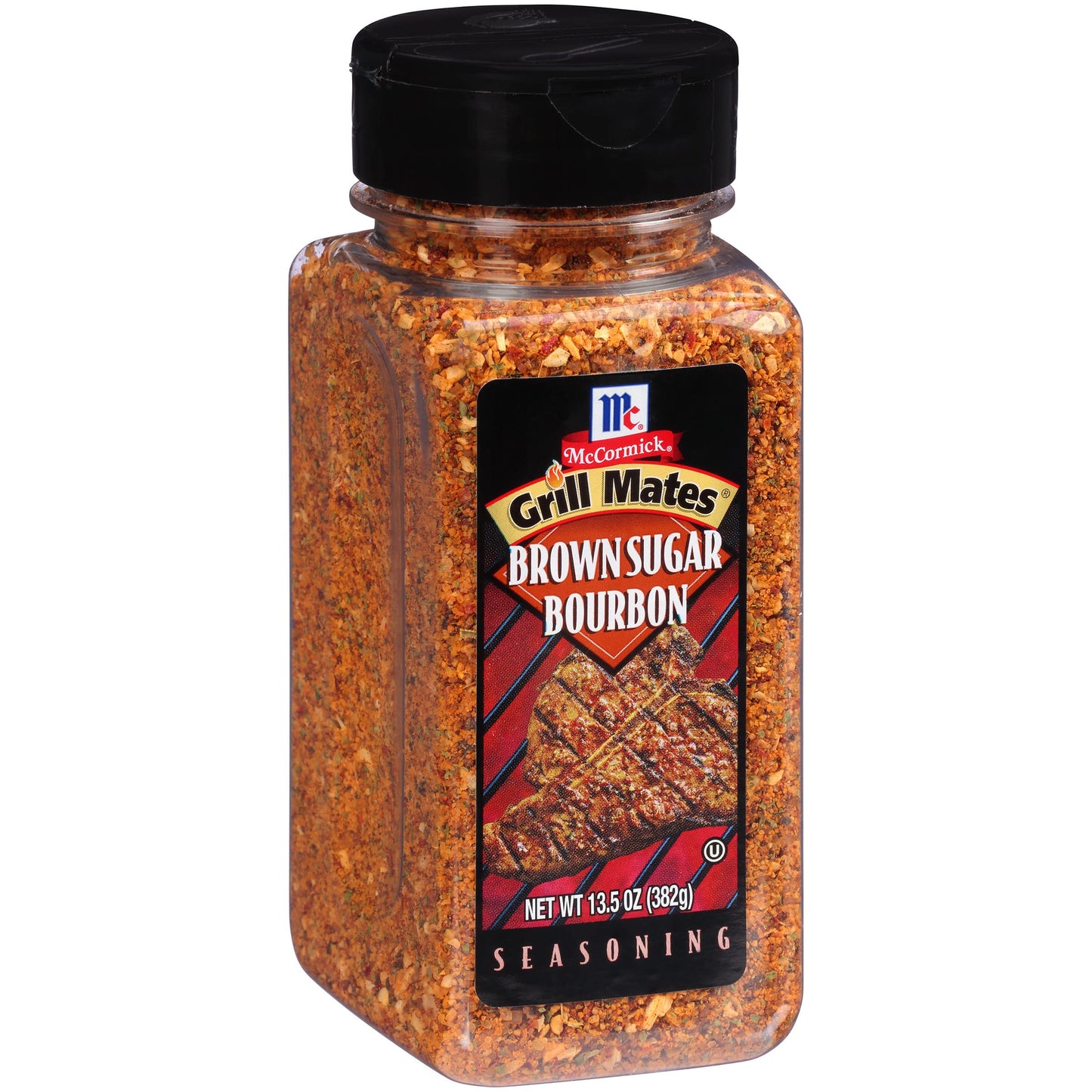 McCormick Grill Mates Brown Sugar Bourbon Seasoning, 13.5 oz, Pack of 1