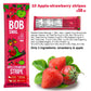 Snacks Variety Pack For Kids Adults - 30 Healthy Fruit Snacks Bulk Individually Wrapped - Fruit Leather With Natural Strawberry