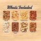 Luxurious Treats Fathers Day Gourmet Dad Treats, Nuts Gift Basket Healthy Gift Box Appreciation Nut Tray Thank You Gift For Dad,