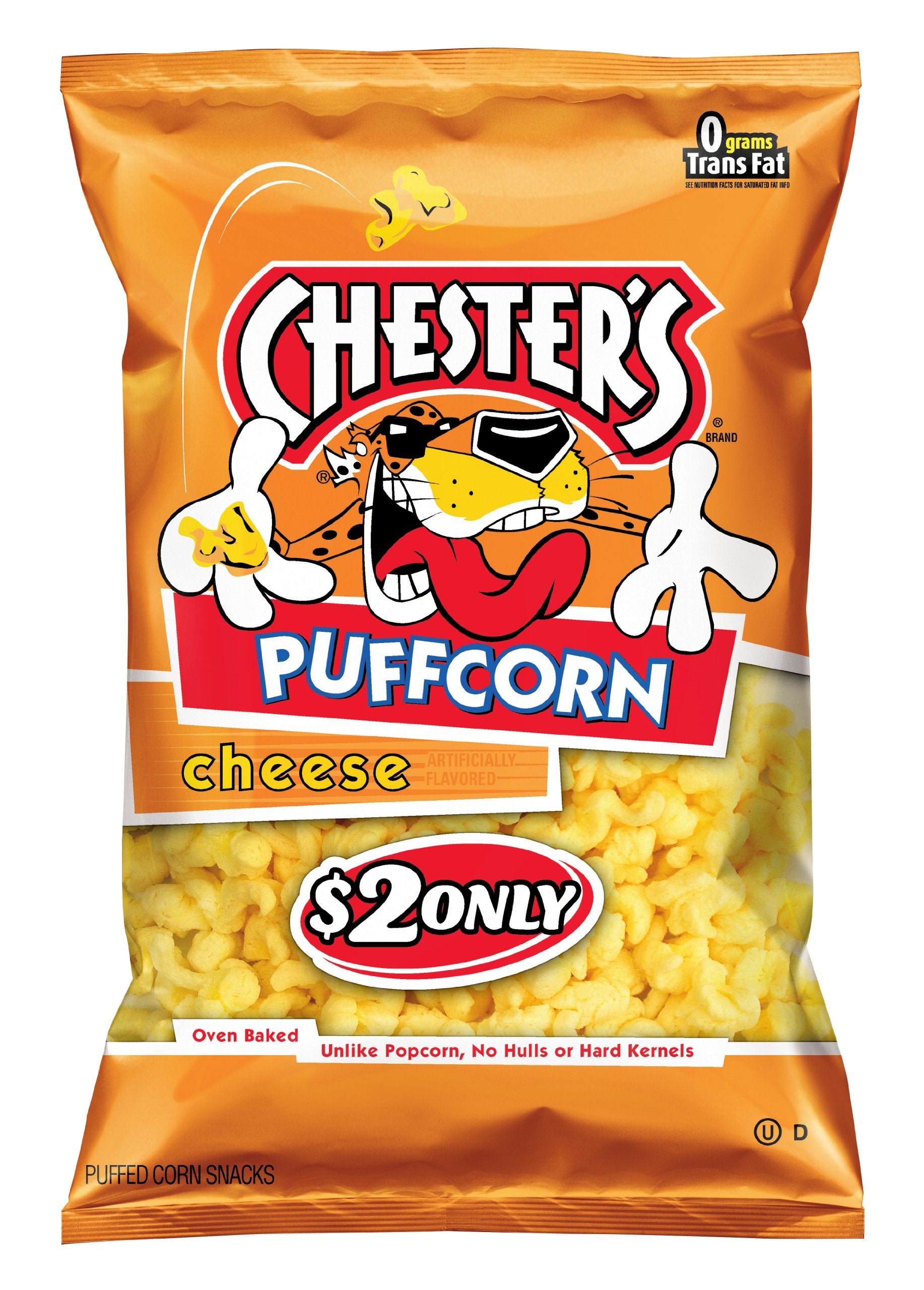 Chesters Puffcorn Snacks, Cheese, 4.5 Ounce (Pack of 6)