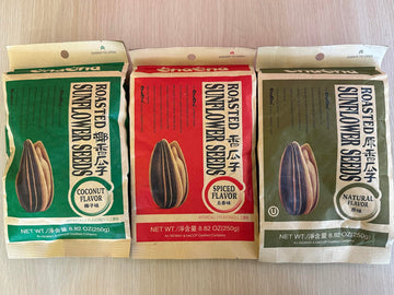 ChaCha Roasted Sunflower Seeds Variety Pack (1, Spiced Natural Coconut)