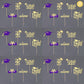 36 Pcs Class Of 2025 Graduation Cupcake Toppers, Gold & Purple Glitter Double-Sided Grad Cap Cake Picks For Party Supplies, 2025