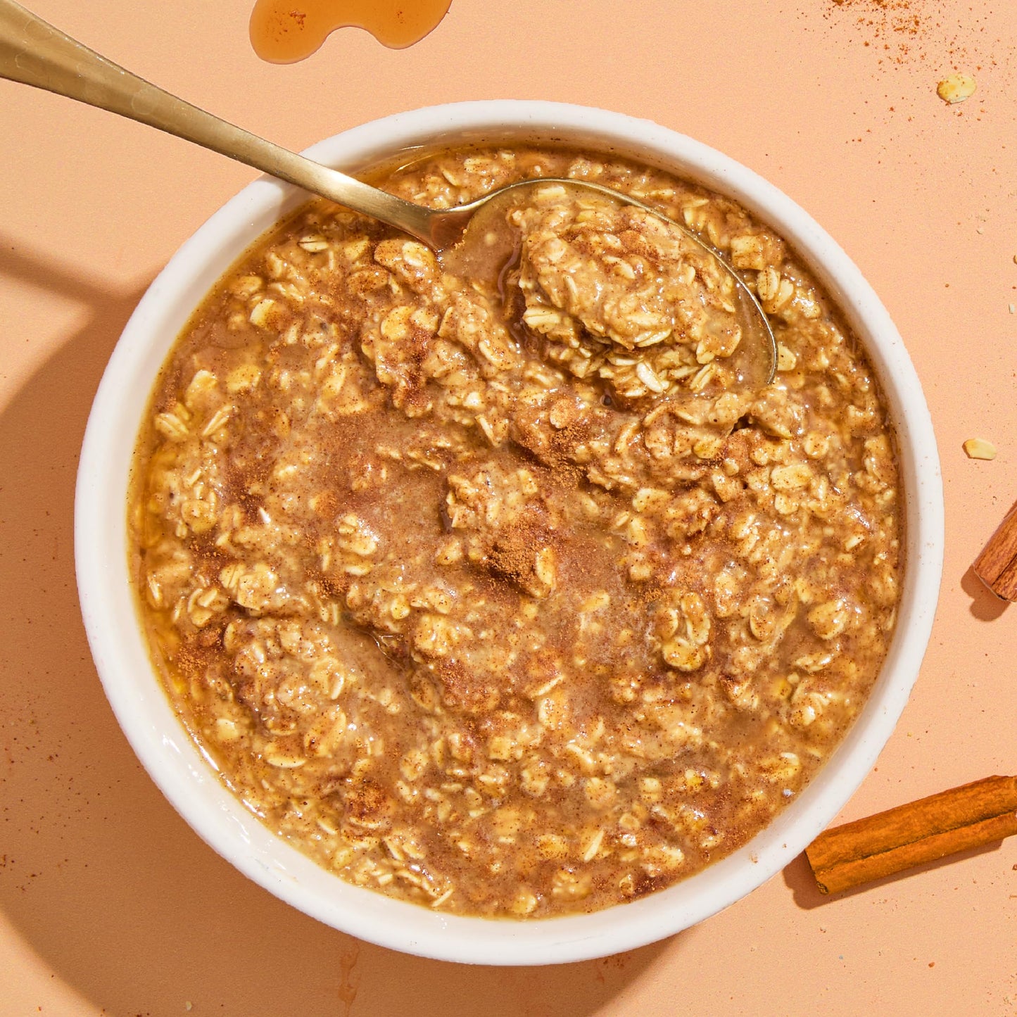 Purely Elizabeth Creamy & Hearty Protein Instant Oatmeal, Maple Cinnamon Roll, Vegan Friendly, Organic, Gluten Free & Non-GMO, 5