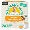 Newmans Own Organics Special Blend Decaf, Single-Serve Keurig K-Cup Pods, Medium Roast Coffee, 24 Count