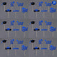Gexolenu 36 Pcs Class Of 2024 Graduation Cupcake Toppers, Blue Glitter Double-Sided Grad Cap Cake Toppers For Graduation Party S